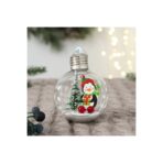 Glob de Craciun, Embo, cu LED, Model Pinguin, 10 x 5 x 3 cm, Multicolor - imagine 5