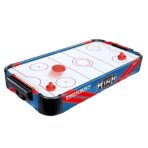 Masa Air Hockey Graffiti fara Picioare, Embo, PVC, 2 Pucuri, Tabela Scor, 2 Impingatoare, 76x38x9 cm, Albastru