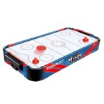 Masa Air Hockey Graffiti fara Picioare, Embo, PVC, 2 Pucuri, Tabela Scor, 2 Impingatoare, 76x38x9 cm, Albastru