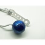Jucarie interactiva cu bile, Embo, Clackers ball, antistres, Albastru, 40 mm - imagine 2