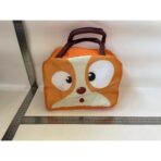 Geantă Frigorifică, Embo, cu Desene Animat, Portabilă pentru Copii, de Prânz, din Pânză Oxford, 22x14x19 cm, Model Catelus, Maro - imagine 2