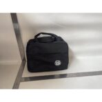 Geanta Termica pentru Pranz, Embo, Multifunctionala, Compartimentata, Impermeabila, cu Manere, Buzunar Exterior, 22x14x19 cm, Negru - imagine 2