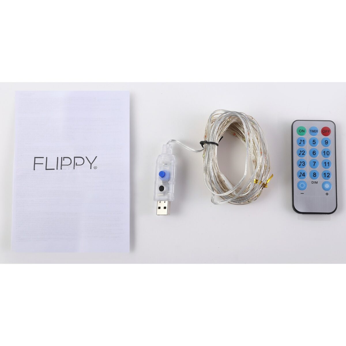 Instalatie Craciun, 10 metri, 100 LED-uri, multicolor RGB, sincronizare muzica, telecomanda 12 de functii, USB, fir cupru, liniar, interior/exterior, Embo - imagine 7