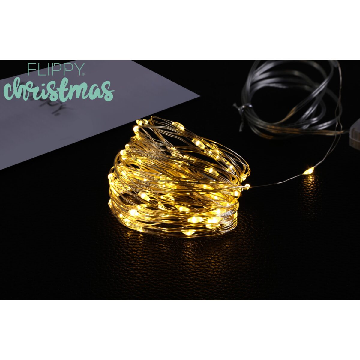 Instalatie Craciun, 10 metri, 100 LED-uri, multicolor RGB, sincronizare muzica, telecomanda 12 de functii, USB, fir cupru, liniar, interior/exterior, Embo - imagine 8