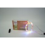 Instalatie Craciun, 15 m, 150 Led-uri, Liniara, Multicolor, 8 jocuri de lumini, Transformator, Interconectabila, Prelungitor 3 m inclus, Fir Cupru, Embo - imagine 3
