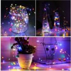Instalatie Craciun, 15 m, 150 Led-uri, Liniara, Multicolor, 8 jocuri de lumini, Transformator, Interconectabila, Prelungitor 3 m inclus, Fir Cupru, Embo - imagine 5
