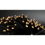 Instalatie Craciun, 20 metri, 200 de LED-uri, alb cald, cu energie solara, fir de cupru, liniar, interior/exterior, Embo - imagine 5