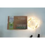 Instalatie Craciun, 30 m, 300 Led-uri, Liniara, Alb Cald, 8 jocuri de lumini, Transformator, Interconectabila, Prelungitor 5 m inclus, Fir Cupru, Embo - imagine 4
