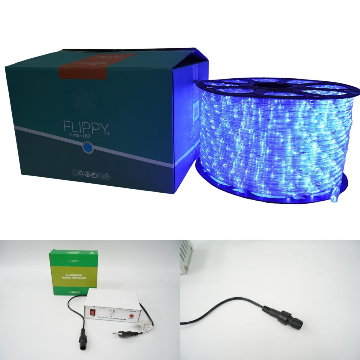 instalatie-craciun-88-m-2112-led-uri-furtun-luminos-albastru-transformator-8-jocuri-de-lumini-sectio-61f1b1fb38a00 Instalatie Craciun, 88 m, 2112 Led-uri, Furtun Luminos, Albastru, Transformator, 8 jocuri de lumini, Sectionabila, 220 V, Embo - imagine 6