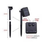 Instalatie Craciun, Solare Tip Picaturi, 50 Led-uri, 9.5 metri, Alb rece, Senzor de lumina, Embo - imagine 6