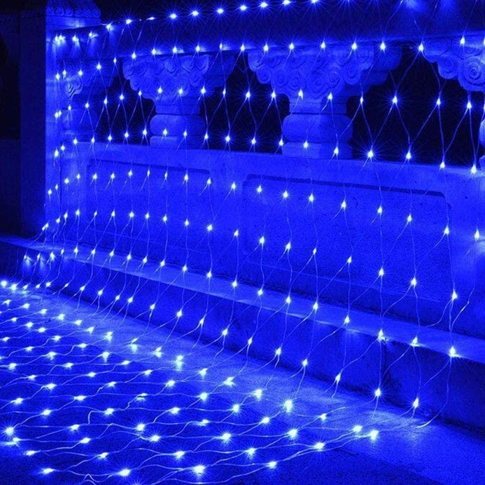 instalatie-craciun-tip-plasa-10-m-x-2-m-800-led-uri-albastru-8-jocuri-de-lumini-transformator-cu-tel-61f1bf543be12 Instalatie Craciun, Tip Plasa, 10 m x 2 m, 800 LED-uri, Albastru, 8 jocuri de lumini, Transformator cu telecomanda, Interconectabila, Prelungitor 3 m inclus, Fir transparent, Embo - imagine 3