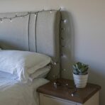 Instalatie de Craciun liniara Yoto, 10 m, din care 1 m cablu priza 220V, 100 LED, 8 jocuri de lumini, controler, fir negru, alb rece - imagine 10