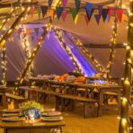 Instalatie de Craciun Liniara Yoto, 50 m, 1 m Prelungitor 220V, 498 LED, 8 Jocuri de Lumini, Controler, Fir Negru, Utilizare Interior/Exterior, Protectie anti-inghet, Fir Cupru, Alb Cald - imagine 2