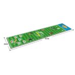 Joc Interactiv, Embo, Covor de Fotbal 90 x 20 cm, 1-4 Jucatori, +5 Ani, 6 Mingi Incluse, Verde