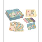 Joc educativ Sudoku cu tablita magnetica, 32 de piese, cartonase cu animale, Verde - imagine 5