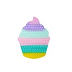 Jucarie antistres din silicon Embo, Pop it Now and Flip It, Briosa, urias, Multicolor - imagine 2