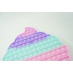Jucarie antistres din silicon Embo, Pop it Now and Flip It, Briosa, urias, Multicolor - imagine 3