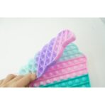 Jucarie antistres din silicon Embo, Pop it Now and Flip It, Briosa, urias, Multicolor - imagine 5
