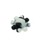 Jucarie antistres din silicon, Embo, Pop It Now and Flip It, Caracatita reversibila, Multicolor, V8