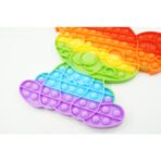 Jucarie antistres din silicon, Embo, Pop It Now and Flip It, Koala, Multicolor - imagine 2