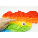 Jucarie antistres din silicon, Embo, Pop It Now and Flip It, Koala, Multicolor - imagine 5