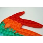 Jucarie antistres din silicon Embo, Pop it Now and Flip It ,Pikachu ,Multicolor - imagine 7