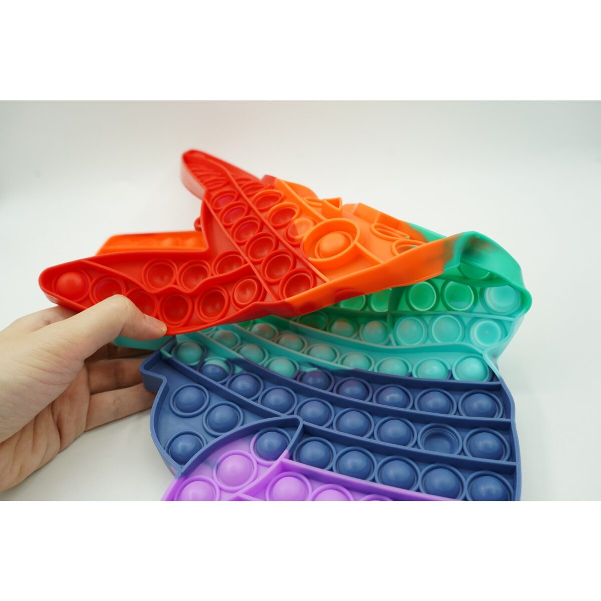 Jucarie antistres din silicon Embo, Pop it Now and Flip It ,Pikachu ,Multicolor - imagine 11