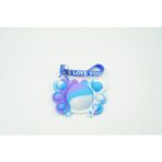 Jucarie antistres din silicon, Embo, Pop It Now tip breloc, Crab, Multicolor, V2 - imagine 2