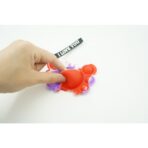 Jucarie antistres din silicon, Embo, Pop It Now tip breloc, Crab, Multicolor, V4 - imagine 3