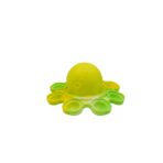 Jucarie antistres din silicon, Pop It Now and Flip It, Caracatita reversibila, 20x10 cm, Model 4, Multicolor - imagine 4