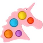 Jucarie Antistres Embo - Fidget Toy, Simple Dimple, Unicorn, Roz
