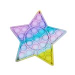 Jucarie Antistres, Embo, Tip Pop It Now and Flip It, Steluta, din Silicon, Multicolor
