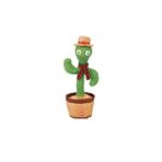 Jucarie Cactus dansator cu acumulator, Imita, Canta, Danseaza, Palarie si fular incluse - imagine 3