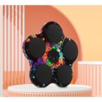 Jucarie de Boxat cu Muzica si Lumini, Embo, Bluetooth, Incarcare USB, Aplicare cu Ventuze, 5 Tinte, 40x38x8 cm, 930 g, Negru - imagine 3