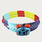 Jucarie de Constructie RollerCoaster, Embo, 184 de Piese, 44.5x36x7 cm, cu Masini, Multicolor - imagine 5