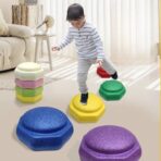 Jucarie de Echilibru, Embo, Tip Stepping Stones, 6 Piese, din Spuma, pentru Miscare, Sarituri, Prindere, 28 x 28 x 50 cm, Model 5, Multicolor - imagine 2
