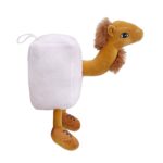 Jucarie Moale de Plus Italian Brainrot, Embo, cu Agatatoare, Model Camila Frigider Frigo Camelo, Jucarie Moale pentru Copii, 30 x 23 cm, Alb Maro