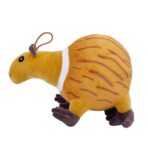 Jucarie Moale de Plus Italian Brainrot, Embo, cu Agatatoare, Model Guinea Pig Burbaloni Luliloli, Jucarie Moale pentru Copii, 25 x 17 cm, Maro deschis