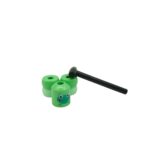 Jucarie Pentru Copii, Embo, Broaca Indestructibila, 6 Piese Demontabile, +3 Ani, Verde - imagine 4