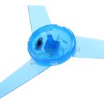 Jucarie Disc Zburator, Distractiv pentru Copii, Embo, Aruncator Manual din Plastic, cu Lumini, Albastru - imagine 6