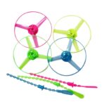 Jucarie Disc Zburator, Embo, cu Lumini, Manual, din ABS, +14 Ani, Albastru - imagine 3