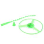 Jucarie Disc Zburator, Embo, cu Lumini, Manual, din ABS, +14 Ani, Verde