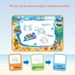 Jucarie educativa de colorat cu apa, covorasul magic, 100x70 cm - imagine 4