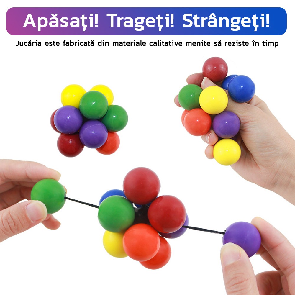 jucarie-interactiva-antistres-flippy-mingi-colorate-senzoriala-5-5-x-5-5-cm-multicolora-646f13539a57f Jucarie interactiva antistres Embo, mingi colorate, senzoriala, 5.5 x 5.5 cm, multicolora - imagine 5