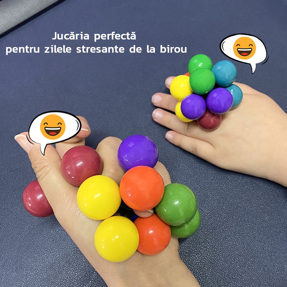 jucarie-interactiva-antistres-flippy-mingi-colorate-senzoriala-5-5-x-5-5-cm-multicolora-646f1353b158d Jucarie interactiva antistres Embo, mingi colorate, senzoriala, 5.5 x 5.5 cm, multicolora - imagine 6