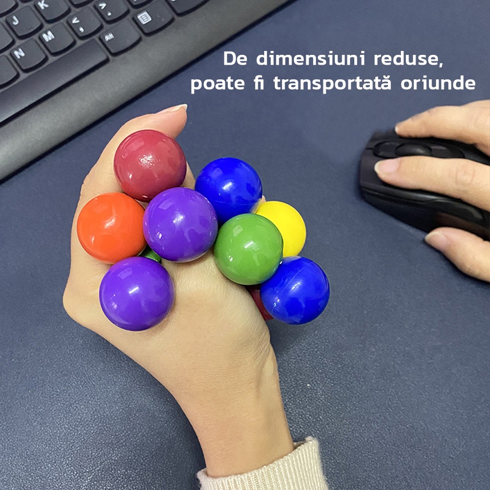 jucarie-interactiva-antistres-flippy-mingi-colorate-senzoriala-5-5-x-5-5-cm-multicolora-646f1353caa9a Jucarie interactiva antistres Embo, mingi colorate, senzoriala, 5.5 x 5.5 cm, multicolora - imagine 7