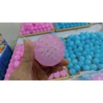 Jucarie Interactiva, Embo, Minge Saltareata Crystal Ball, cu Banda Elastica, 6 cm, +7 Ani, din Plastic, Roz - imagine 3