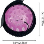 Jucarie Interactiva, Embo, Minge Saltareata Crystal Ball, cu Banda Elastica, 6 cm, +7 Ani, din Plastic, Roz - imagine 8