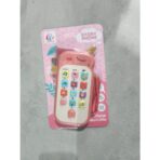 Jucarie Interactiva, Embo, Telefon Inteligent, Model Unicorn, Functii Educative, Muzicale si Voce, 4-6 ani, 19 x 11.5 cm, din Plastic, Roz