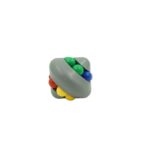 Jucarie interactiva pentru copii, Magic Cube, Gri - imagine 2